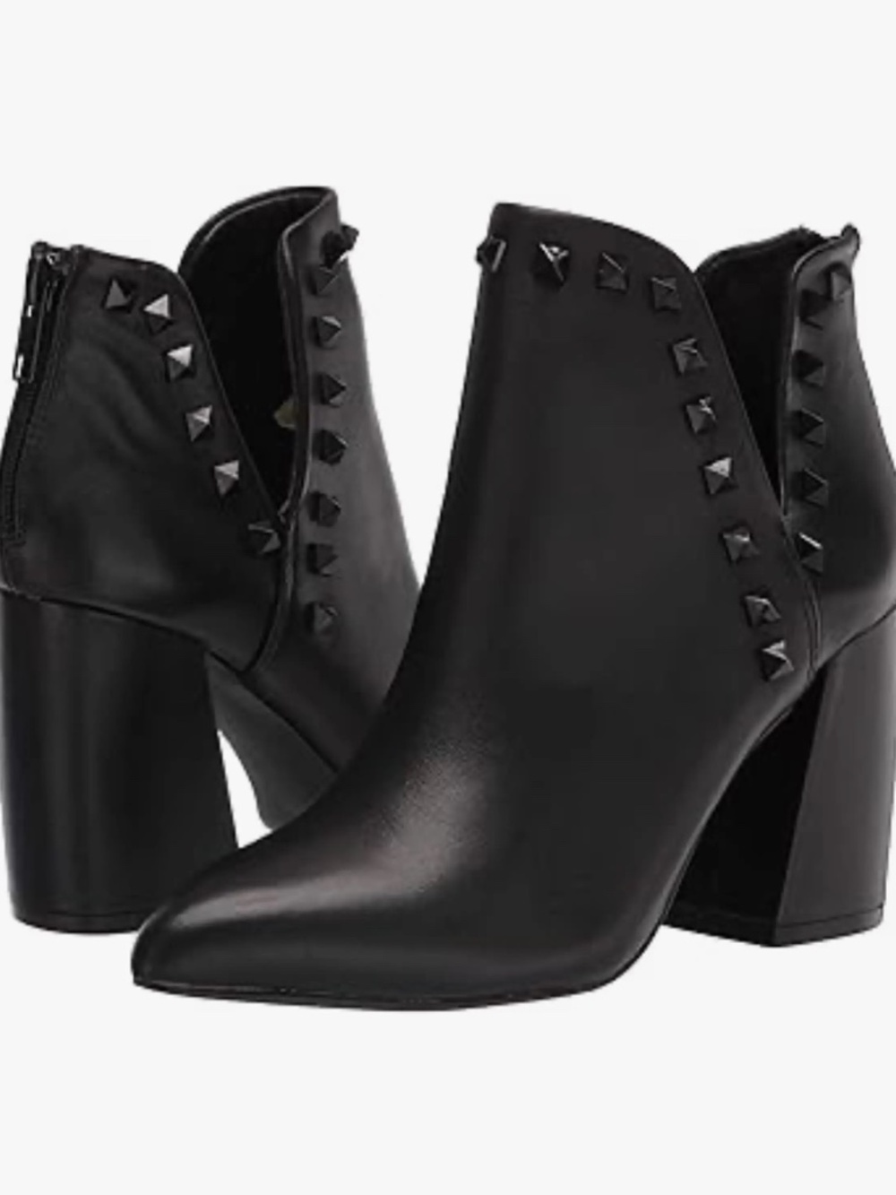 Steve Madden Gloria Studded Ankle Boots in Black - Size 7US Women's